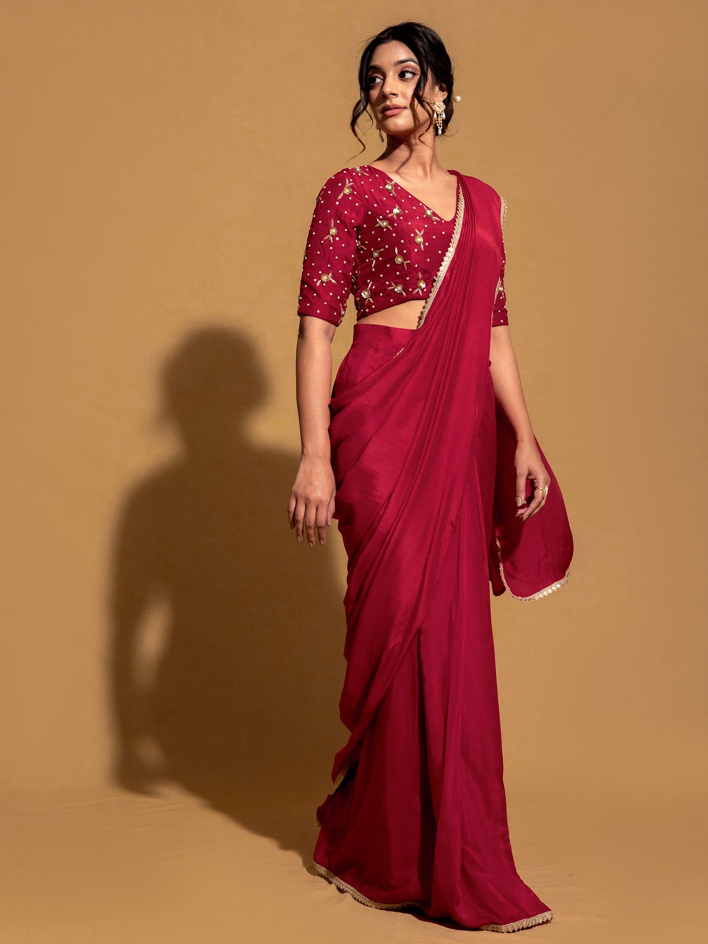 ZAHARA PRE-DRAPED SAREE