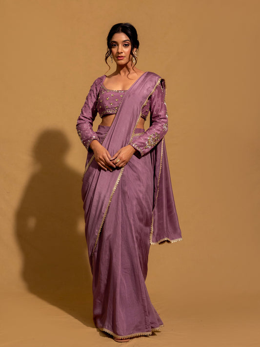 AZELIE PRE-DRAPED SAREE