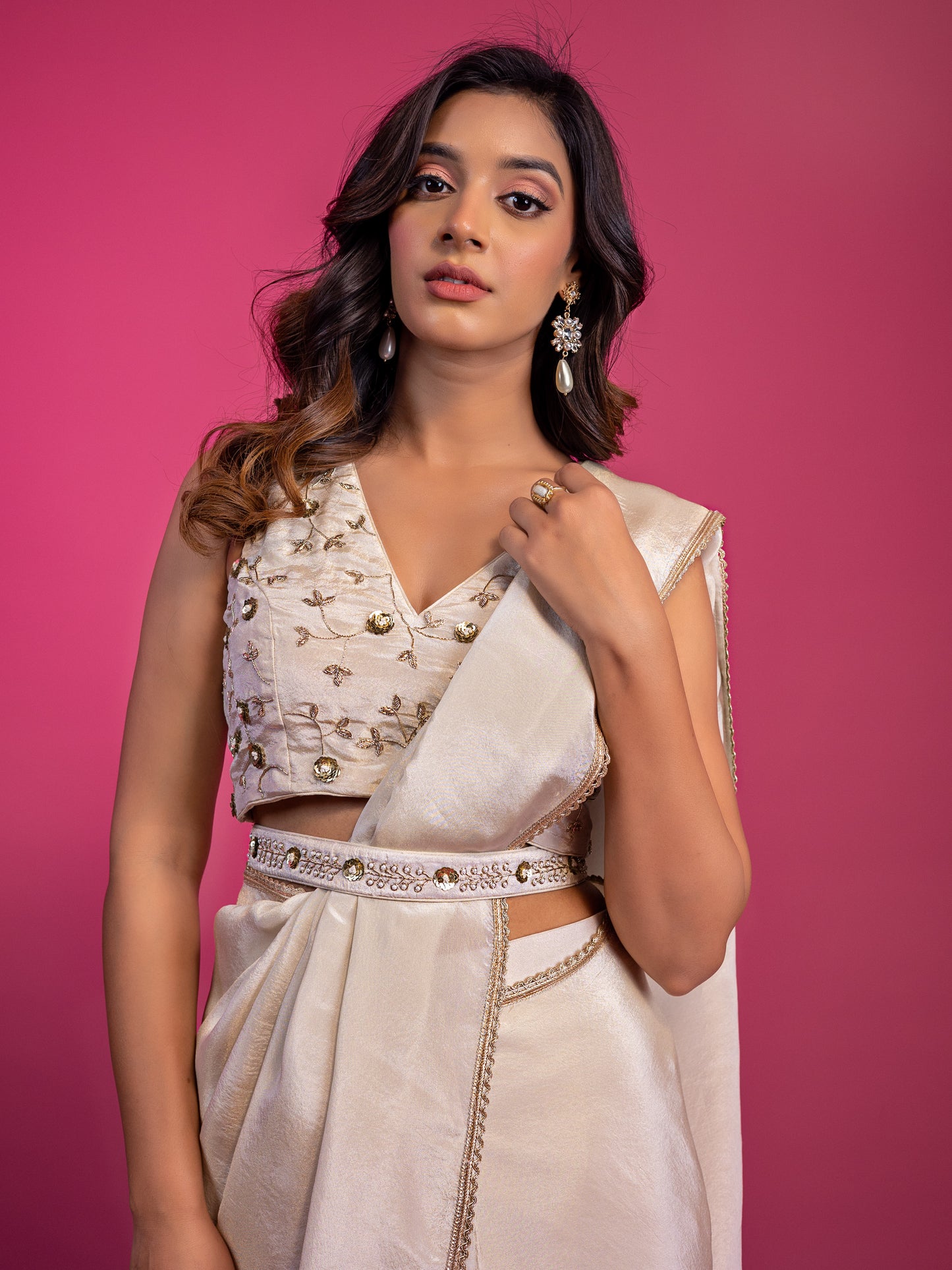 ELINOR PRE-DRAPED SAREE