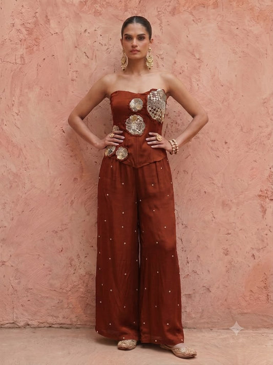 Corset Pant Set